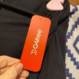 G4Free Women's Black Wide Leg Pants